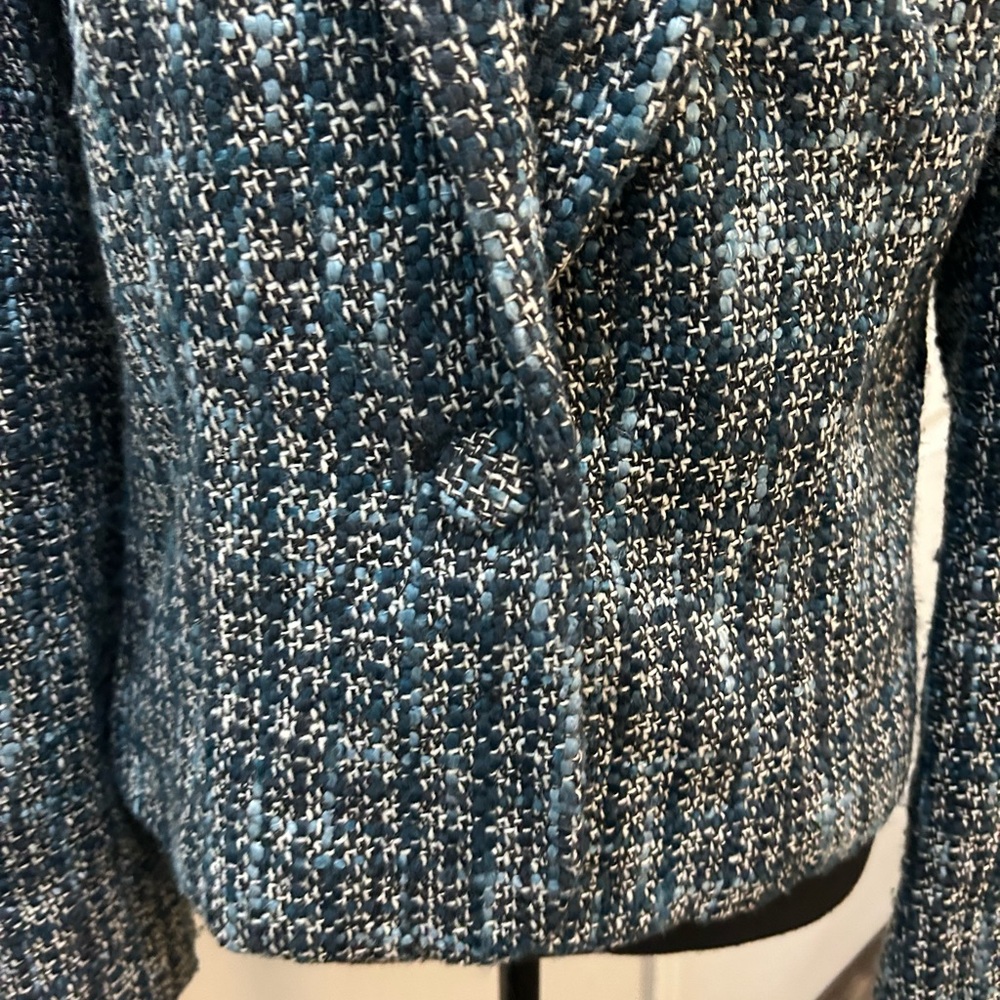 Mossimo Supply Co. Black & White Tweed Blazer | Size Medium | Classic Workwear - Picture 2 of 5